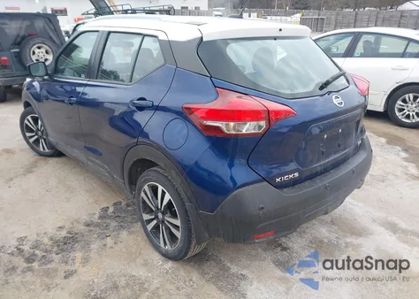 2020 Nissan Kicks Sv Xtronic Cvt z USA, uszkodzony, nr VIN 3N1CP5CV5LL528298